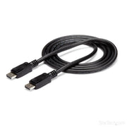 StarTech.com 6ft (1.8m) DisplayPort 1.2 Cable - 4K x 2K Ultra HD VESA Certified DisplayPort Cable - DP to DP Cable for Monitor - DP Video/Display Cord - Latching DP Connectors