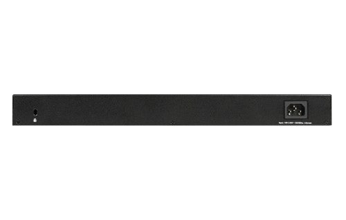 NETGEAR GS348-100AJS network switch Unmanaged Gigabit Ethernet (10/100/1000) 1U Black