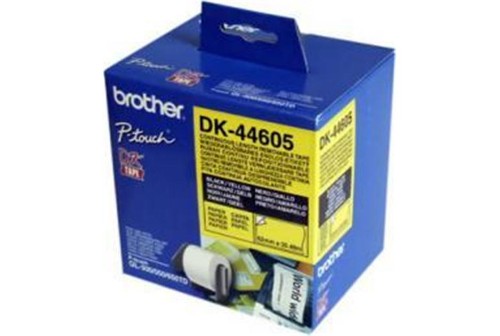 Brother DK-44605 printer label Yellow