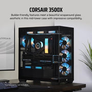 Corsair 3500X Midi Tower Black