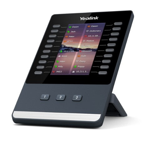 Yealink EXP43 IP add-on module Black, Grey 23 buttons