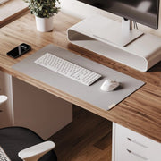 ALOGIC Duo Reversible Desk Mat with Premium Felt and Vegan Leather