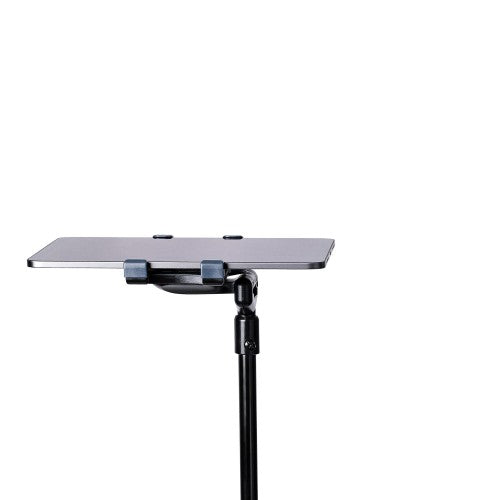 StarTech.com Mobile Tablet Stand with Lockable Wheels - Height Adjustable Cart - Universal Rolling Floor Stand for Tablets from 7 to 11 inch, Portable Tablet Stand w/ Detachable Tablet Holder - TAA