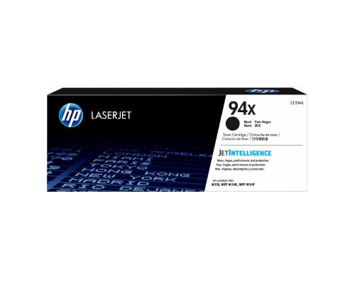 HP 94X High Yield Black Original LaserJet Toner Cartridge
