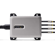 StarTech.com 4-Port Multi-Device USB-C Charger, 240W Total, Single Port 140W EPR, PD 3.1, Screw Locking Ports, Surface Mounting, Ideal for Boardrooms
