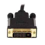 StarTech.com 6ft (1.8m) DisplayPort to DVI Cable - 1080p Video - Active DisplayPort to DVI Adapter Cable - DisplayPort to DVI-D Cable Single Link - DP 1.2 to DVI Monitor Cable Converter