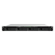 Synology RackStation RS826+ NAS/storage server Rack (1U) AMD Ryzen V1500B 4 GB DDR4 0 TB DiskStation Manager Black, Grey