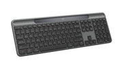Logitech Signature Slim Solar+ K980 keyboard Universal RF Wireless + Bluetooth QWERTY English Graphite