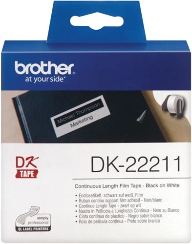 Brother White Continuous Film Tape