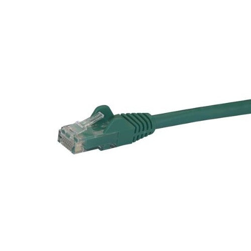 StarTech.com 10m CAT6 Ethernet Cable - Green CAT 6 Gigabit Ethernet Wire -250MHz 100W PoE RJ45 UTP Network/Patch Cord Snagless w/Strain Relief Individually Tested
