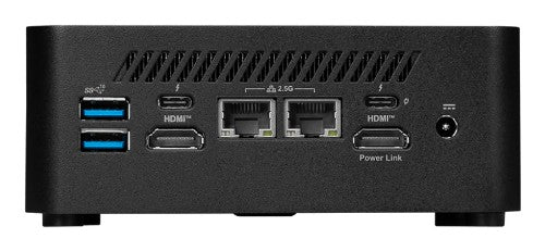 MSI CUBI NUC AI 1UMG-010BAU PC/workstation barebone Black 155H Intel SoC