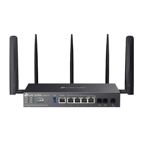 TP-Link Omada DR3650V-4G wireless router Gigabit Ethernet Dual-band (2.4 GHz / 5 GHz) Black