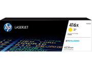 HP 416X YELLOW TONER - HIGH YIELD - APPROX 6K PAGES, M454, M479, M455, M480 MODELS