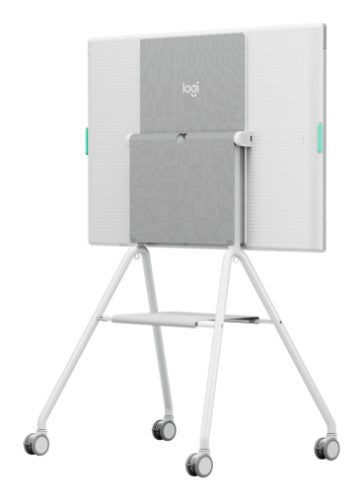 Logitech Rally Board 65 Cart Grey, White Flat panel Multimedia cart