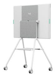 Logitech Rally Board 65 Cart Grey, White Flat panel Multimedia cart