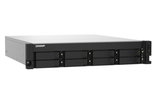 QNAP TS-832PXU-RP NAS Rack (2U) Annapurna Labs AL324 4 GB DDR4 32 TB HDD QNAP Turbo System Aluminium, Black