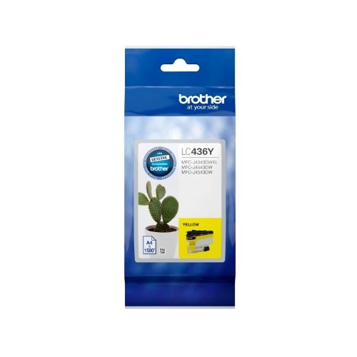 Brother LC436Y ink cartridge 1 pc(s) Original Yellow