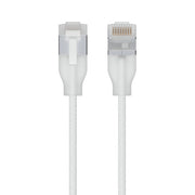 Ubiquiti UACC-Cable-Patch-EL-C6A-2M-W networking cable Translucent, White Cat6a