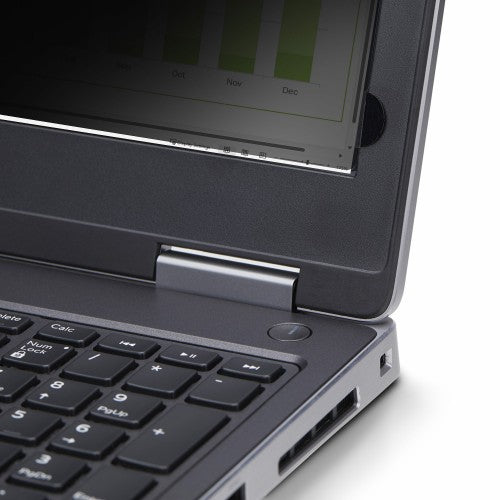 StarTech.com 13.3-inch 16:9 Flip-Up Privacy Screen with Touch, Anti-Glare Blue Light Filter, Laptop Monitor Screen Protector, +/- 30 Deg. View Angle