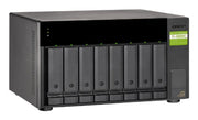 QNAP TL-D800C storage drive enclosure HDD/SSD enclosure Black, Grey 2.5/3.5"
