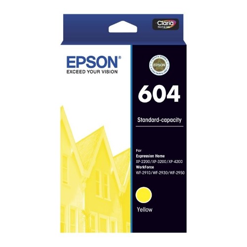 Epson 604 ink cartridge 1 pc(s) Original Standard Yield Yellow