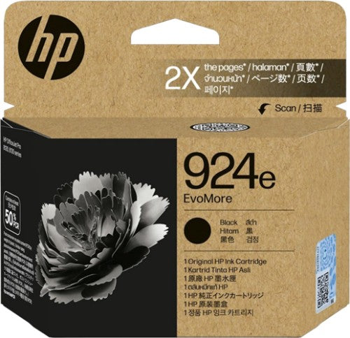 HP HP 924e EvoMore Black Original Ink Cartridge