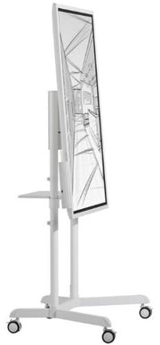 Atdec AD-TVC-70R-W monitor mount / stand 177.8 cm (70") White Floor