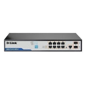 D-Link DGS-F1210-10PS-E network switch Managed L2 Gigabit Ethernet (10/100/1000) Power over Ethernet (PoE) Grey