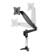 StarTech.com Desk Mount Monitor Arm for Single VESA Display up to 32" or 49" Ultrawide (17.6lb/8kg) - Full Motion Articulating & Height Adjustable - C-Clamp, Grommet - Single Monitor Arm