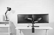 Brateck MABT-LDT16-C024 monitor mount / stand 81.3 cm (32") Black Desk
