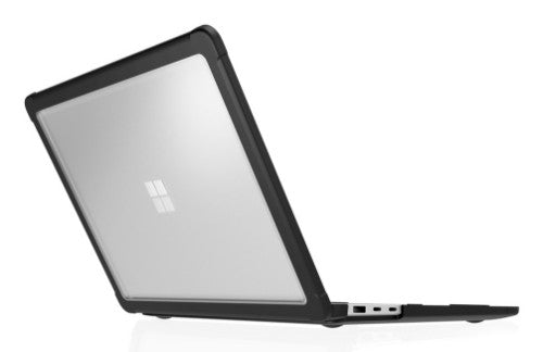 STM STM-122-492MT-01 laptop case 35 cm (13.8") Border Transparent, Black