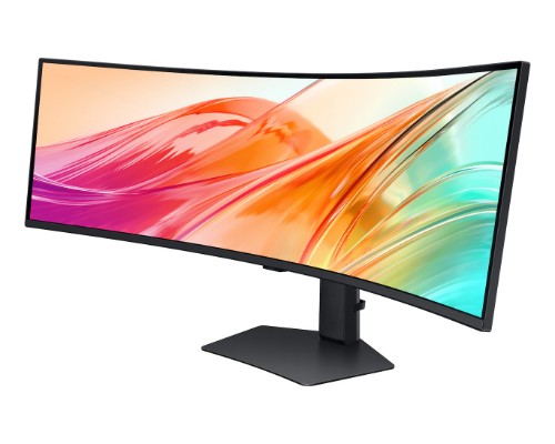 Samsung LS49F950UAEXXY computer monitor 124.5 cm (49") 5120 x 1440 pixels Dual QHD QLED Black