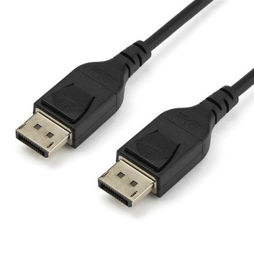 StarTech.com 3ft (1m) VESA Certified DisplayPort 1.4 Cable - 8K 60Hz HBR3 HDR - UHD DisplayPort to DisplayPort Monitor Cord - Ultra HD 4K 120Hz DP 1.4 Slim Video Cable M/M DP Connector
