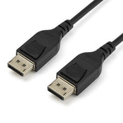 StarTech.com 3ft (1m) VESA Certified DisplayPort 1.4 Cable - 8K 60Hz HBR3 HDR - UHD DisplayPort to DisplayPort Monitor Cord - Ultra HD 4K 120Hz DP 1.4 Slim Video Cable M/M DP Connector