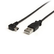 StarTech.com 3 ft Mini USB Cable - A to Right Angle Mini B