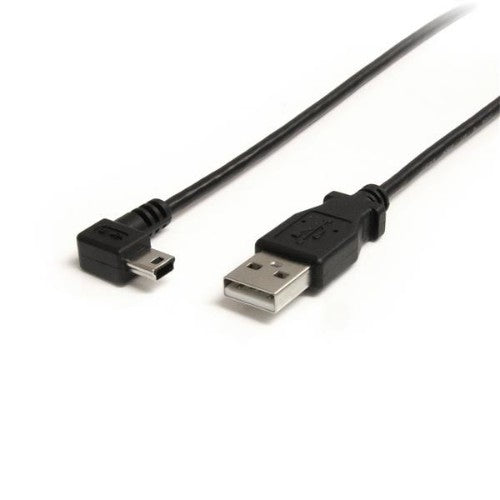 StarTech.com 6 ft Mini USB Cable - A to Right Angle Mini B