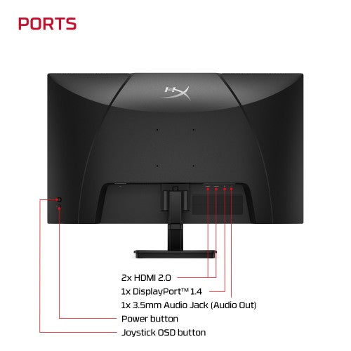 HP HyperX OMEN 31.5 inch QHD 200Hz Gaming Monitor - OMEN 32q G3