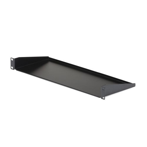 StarTech.com 1U Server Rack Shelf, Universal Rack Mount Cantilever Tray for 19" Network Equipment Rack/Cabinet, Heavy Duty Steel, Weight Capacity 33lb/15kg, 7in (18cm) Deep