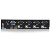 StarTech.com 4 Port Professional VGA USB KVM Switch with Hub - TAA