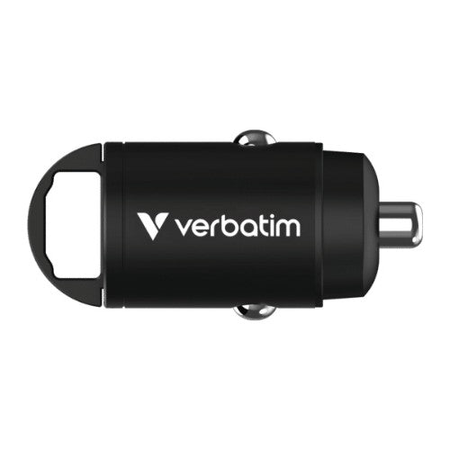 Verbatim Mini Car Charger Universal Black Cigar lighter Fast charging Auto