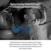 TP-Link Tapo Pan/Tilt Home Security Wi-Fi Camera