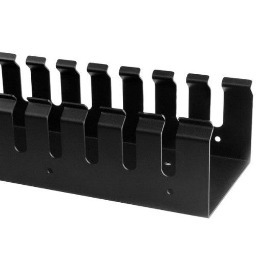 StarTech.com Vertical Cable Organizer with Finger Ducts - 20U - 3 ft.