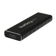 StarTech.com M.2 SSD Enclosure for M.2 SATA SSDs - USB 3.0 (5Gbps) with UASP - TAA