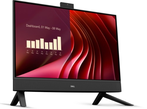 DELL EC24250 Intel® Core™ i5 i5-1334U 60.5 cm (23.8") 1920 x 1080 pixels All-in-One PC 16 GB DDR5-SDRAM 512 GB SSD Windows 11 Pro Wi-Fi 6E (802.11ax) Black