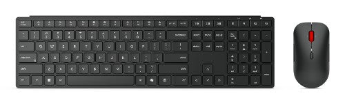 Lenovo 4X31S04810 keyboard Mouse included Office RF Wireless + Bluetooth US English Black