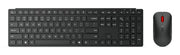 Lenovo 4X31S04810 keyboard Mouse included Office RF Wireless + Bluetooth US English Black