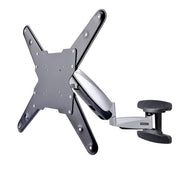 StarTech.com VESA TV Wall Mount, Adjustable Full Motion Mount For 23"-55" Displays, Slim Wall Mount TV Bracket Supports 66lb (30kg), Extendable/Tilting/Swivel Monitor Wall Mount