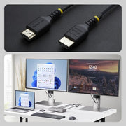 StarTech.com HDMI21-CBL-SLIM-1M HDMI cable HDMI Type A (Standard) Black
