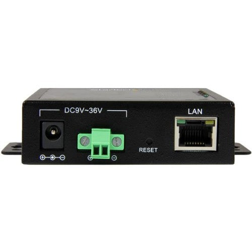 StarTech.com 2-Port Serial-to-IP Ethernet Device Server - RS232 - Metal and Mountable - TAA