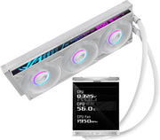 ASUS ROG Strix LC IV 360 ARGB LCD White Edition Processor Liquid cooling kit 12 cm